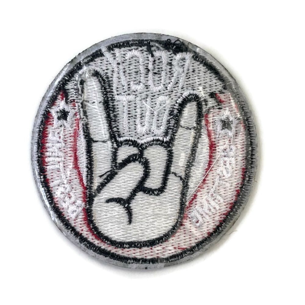 Rock Out Best Time Embroidered Patch - Picture 3 of 3